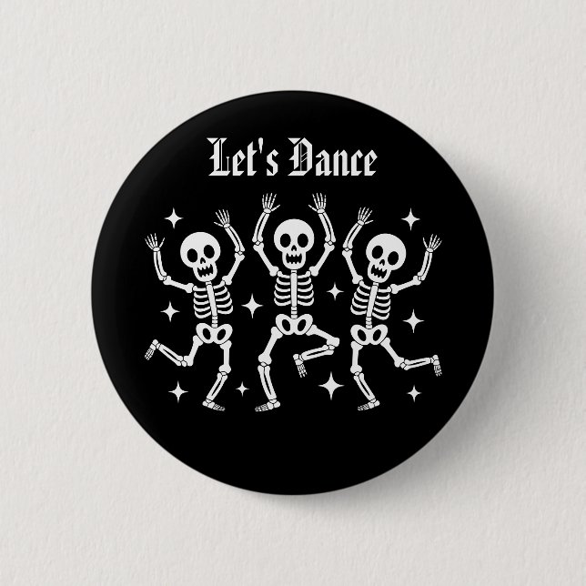 Halloween-Anstecknadel Button (Vorderseite)