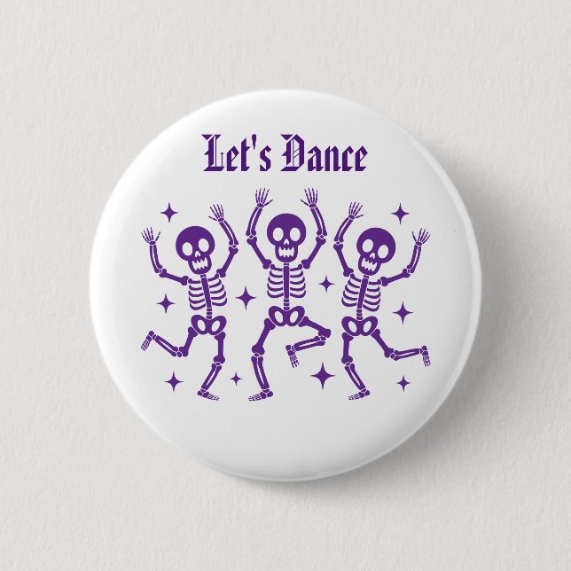 Halloween-Anstecknadel Button (Vorderseite)