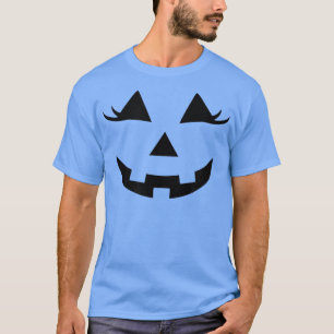 Halloween Anzug Jack O' Lantern Pumpkin Face T-Shirt