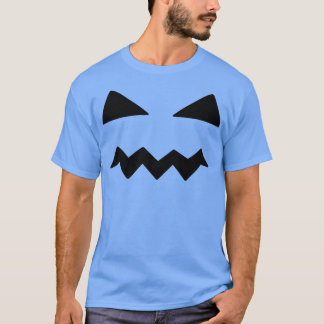 Halloween Anzug Jack O' Lantern Pumpkin Face Wom T-Shirt