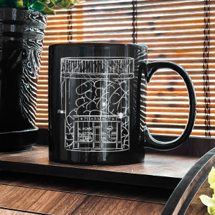 Halloween-Apotheker, Funny-Apotheker Kaffeetasse