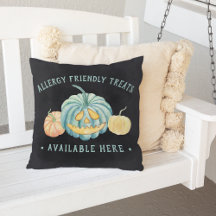 Halloween Aquamarin Pumpkin Allergie Freundliche L
