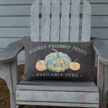 Halloween Aquamarin Pumpkin Allergie Freundliche L
