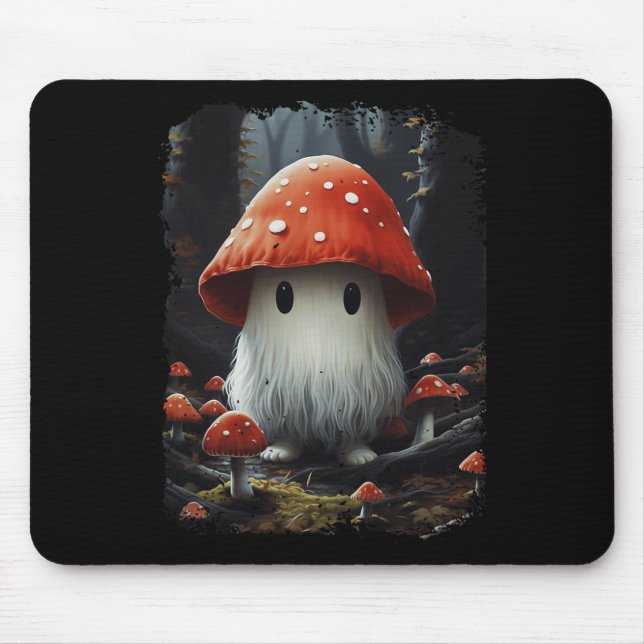 Halloween-ästhetische Kerngeisteszeremonie in Mousepad (Vorne)