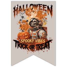 Halloween-Astronaut-Wimpel Flagge