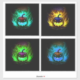 Halloween Aufkleber