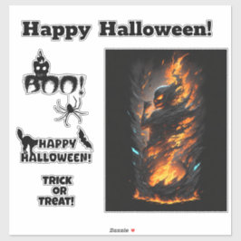 Halloween Aufkleber