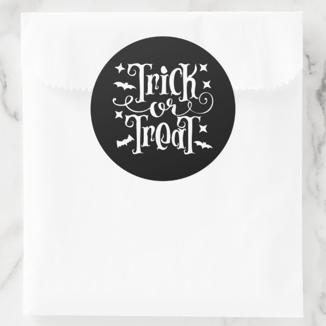 Halloween-Aufkleber Runder Aufkleber (Tasche)