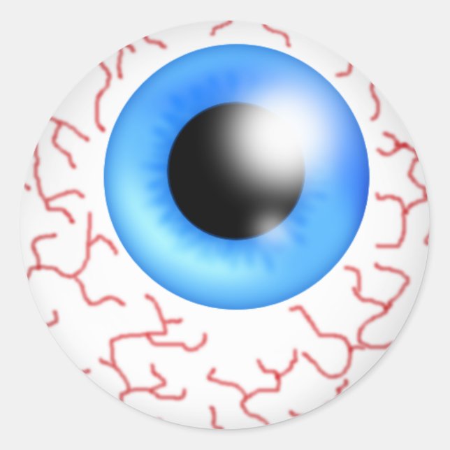 Halloween-Aufkleber - SRF Runder Aufkleber (Vorderseite)