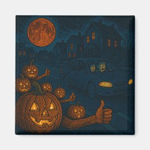 Halloween-Autoschlagzeug Magnet
