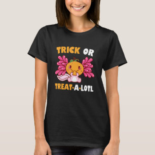 Halloween Axolotl Trick oder Behandeln Axolotl-Kos T-Shirt