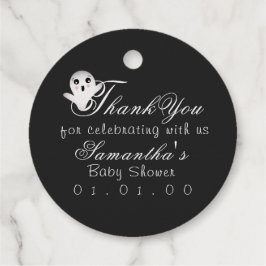 Halloween Baby Announction Tag