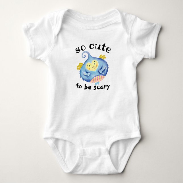 Halloween Baby Bodysuit Strampler (Vorderseite)