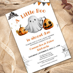 Halloween Baby Boo Baby Shower Gender neutral Einladung