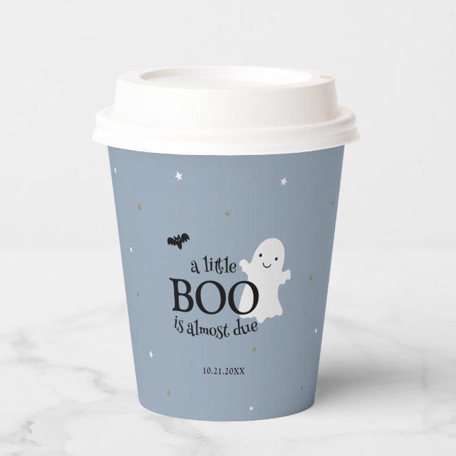 Halloween Baby Boy Dusche Pappbecher (Vorderseite)