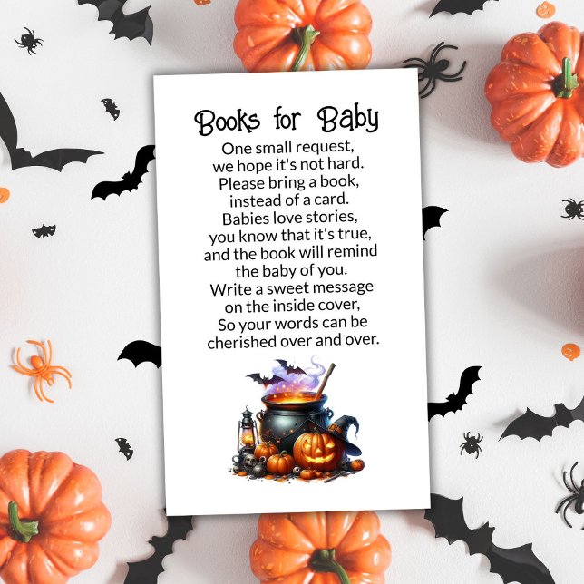 Halloween Baby braut Bücher für Baby Begleitkarte (Von Creator hochgeladen)