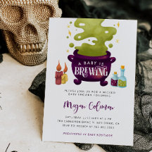 Halloween Baby braut HexenBaby-Dusche