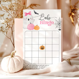 Halloween Baby Dusche Bingo Spiel