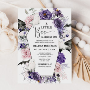 HALLOWEEN Baby-Dusche Einladung, ein kleines Boo Einladung