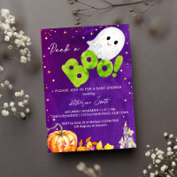 Halloween Baby Dusche flüchtige Blick ein niedlich