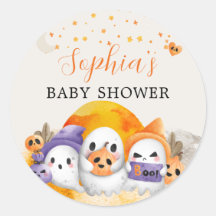 Halloween Baby Dusche Niedlich Little Ghost