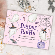 Halloween Baby Duwer Girl Pink Diaper Raffel