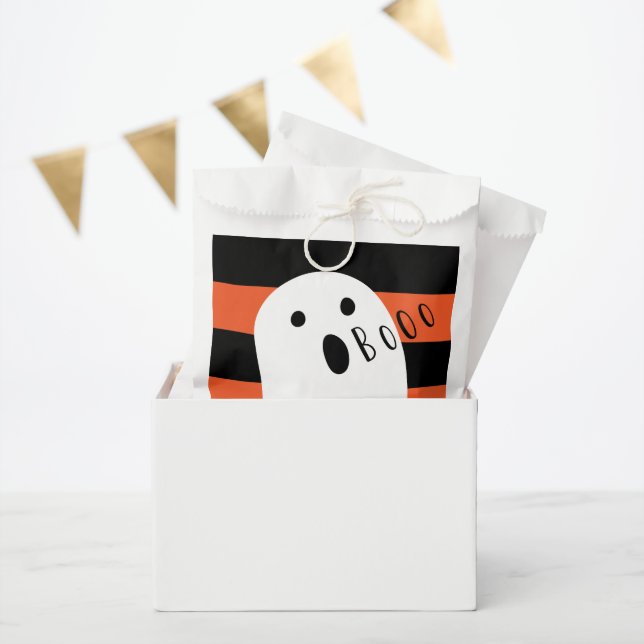 Halloween Baby Ghost Boom Paper Geschenktütchen (Party)