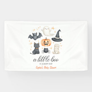 Halloween-Baby-Party-Dekoration: Ein Kleiner Geist Banner