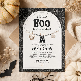 Halloween-Baby-Party Einladung