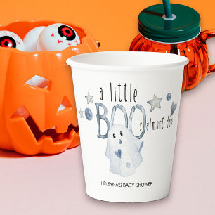 Halloween-Baby-Party Little Boo Fast Fällig Pappbecher