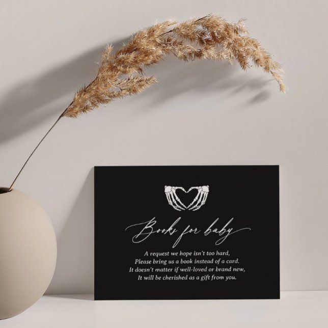 Halloween Baby Showbücher für Baby Begleitkarte (Von Creator hochgeladen)