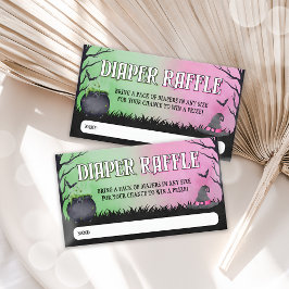 Halloween Baby Showdiaper Raffle Ticket