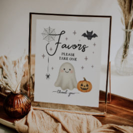Halloween Baby Shower Favoriten Budget Flyer