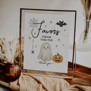 Halloween Baby Shower Favoriten Budget Flyer