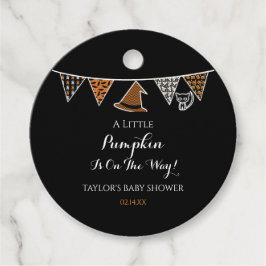 Halloween-Baby-Shower-Geschenkanhänger Geschenkanhänger