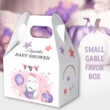Halloween Baby Shower Girl Niedlich Gefallen Box