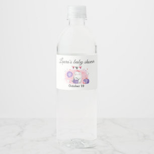 Halloween Baby Shower Girl Water Flasche Label Wasserflaschenetikett