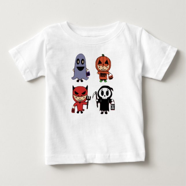 Halloween Baby T-shirt (Vorderseite)