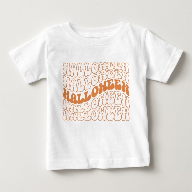 Halloween Baby T-shirt (Vorderseite)