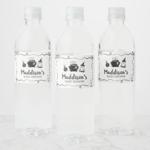 Halloween Baby wird Baby Dusche Brauen Wasserflaschenetikett