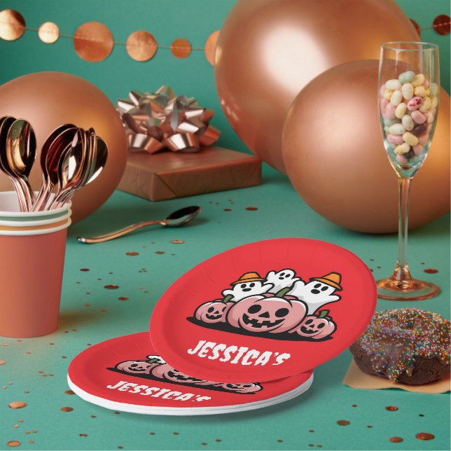 Halloween Babydusche Little Boo Paper Teller (Multi)