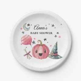 Halloween Babydusche Little Boo Paper Teller