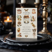 Halloween-Babydusche mit neutraler Cotgore