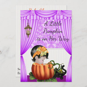 Halloween-Babyparty-Einladung Einladung