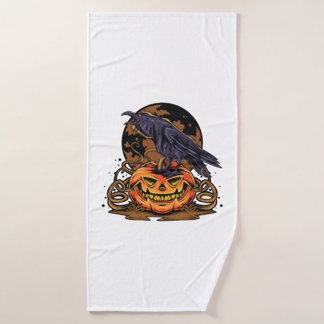halloween badehandtuch (Badehandtuch)
