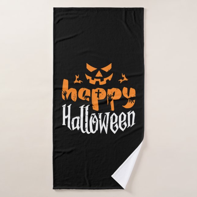 Halloween Badehandtuch (Badehandtuch)