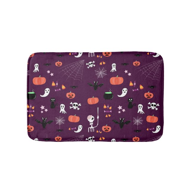 Halloween Badematte (Vorderseite)