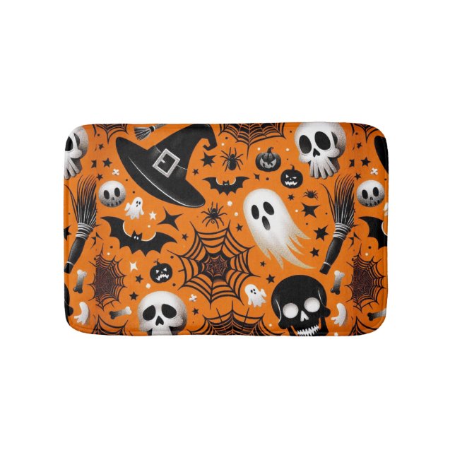 Halloween Badematte (Vorderseite)