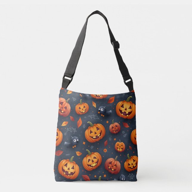 Halloween-Bag Tragetaschen Mit Langen Trägern (Vorderseite)