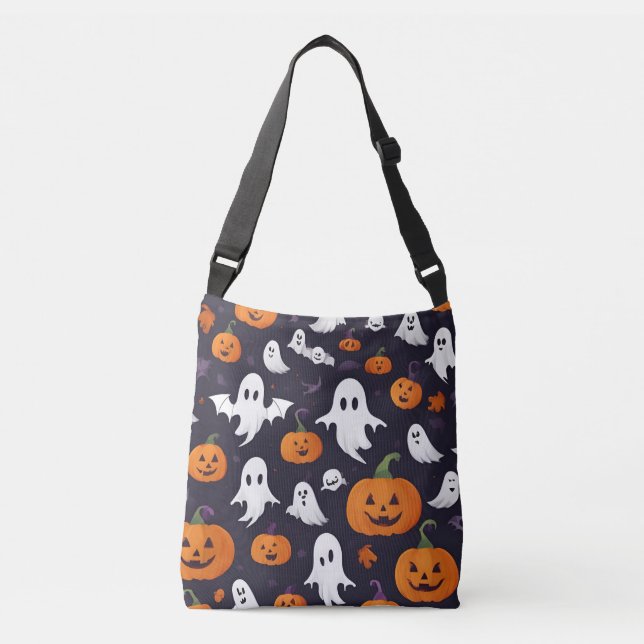 Halloween-Bag Tragetaschen Mit Langen Trägern (Vorderseite)